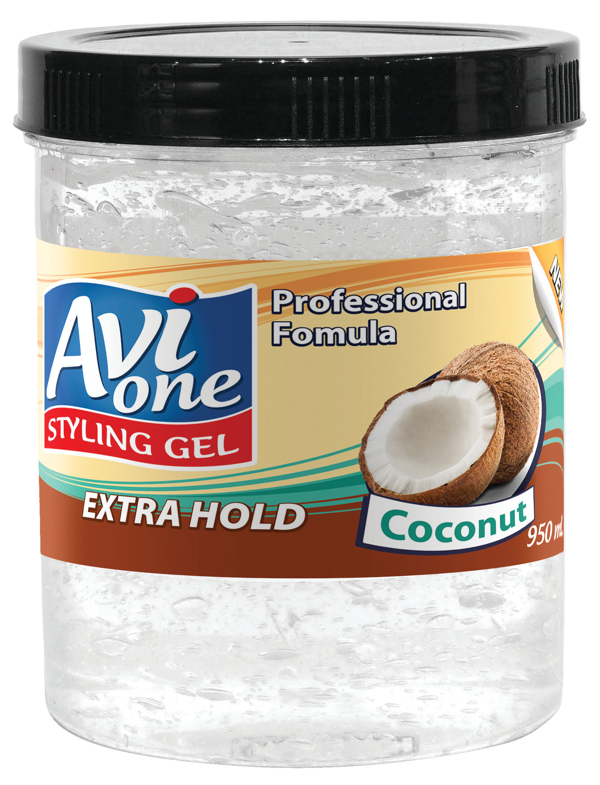 AVI ONE STYLING GEL EXTRA HOLD COCONUT (950mL)