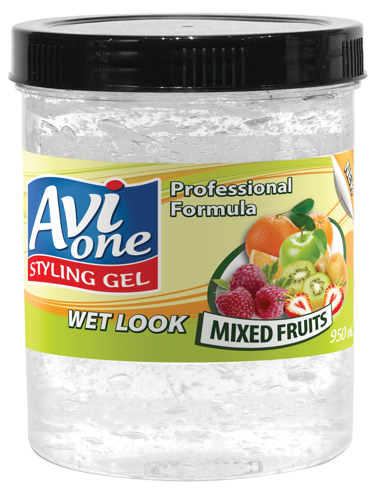 AVI ONE STYLING GEL WET LOOK MIXED FRUITS (950ml)